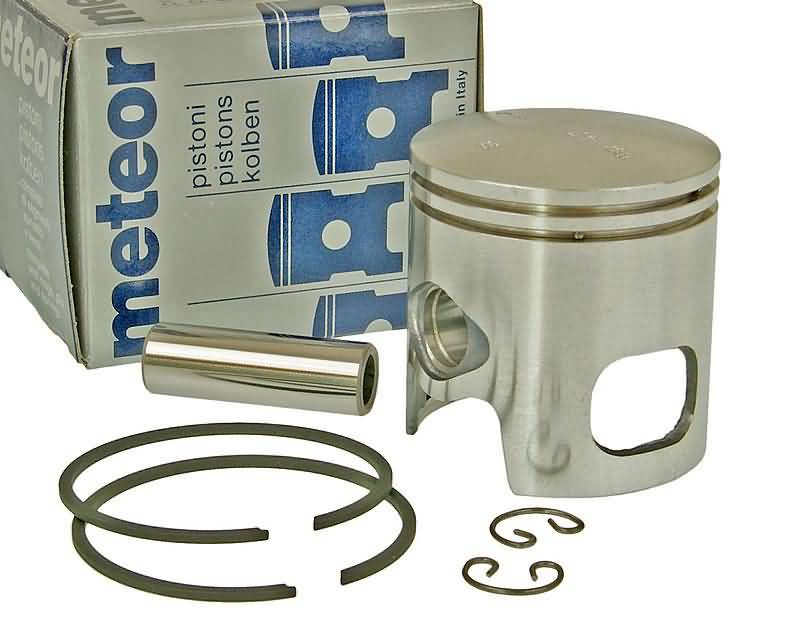 Piston Meteor pentru cilindru Malossi Sport 70cc ax 12mm pentru Piaggio, Peugeot, Gilera, MBK, Yamaha și alte mărci