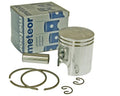 Kit piston Meteor 40mm pentru cilindrul original pentru Peugeot, Hercules, Sachs 2T 50cc