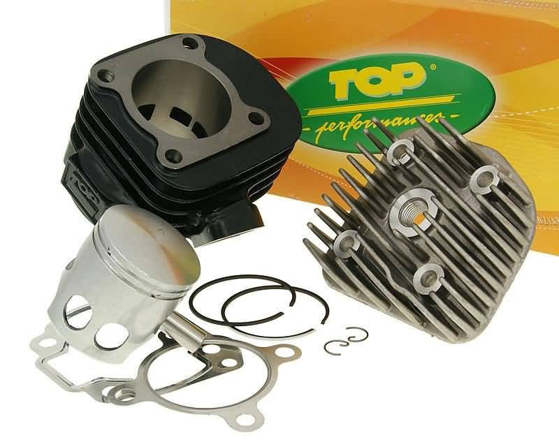 Kit Cilindru Top Performances Trophy 70cc pentru Minarelli orizontal - Yamaha, Adly, MBK, Aprilia, Malaguti și alte mărci