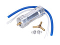 Sistem de admisie combustibil Boost Bottle din aluminiu lustruit, universal