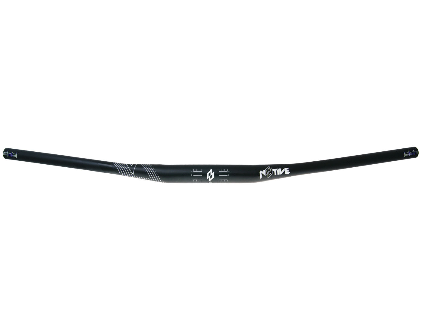 Ghidon n8tive AL7075 800x35mm, ridicare 10mm, 5° sus, 7° spate - negru, universal