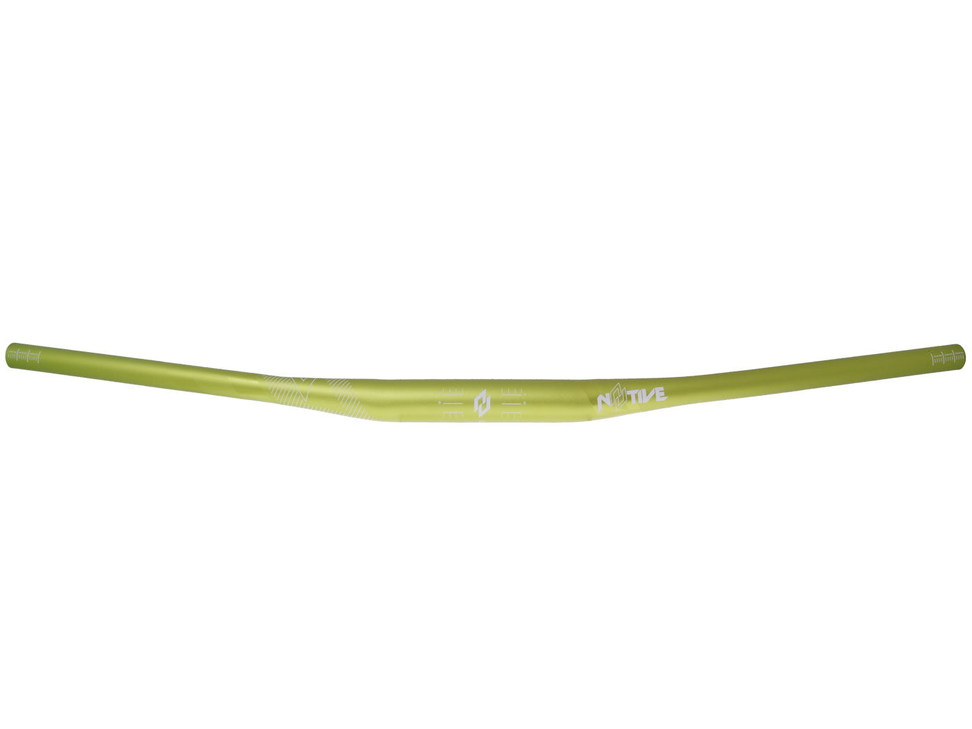 Ghidon n8tive AL7075 800x35mm, ridicare 10mm, 5° sus, 7° spate - verde, universal