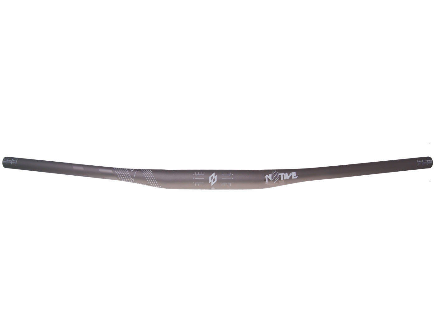 Ghidon n8tive AL7075 800x35mm, ridicare 10mm, 5° sus, 7° spate - gri, universal