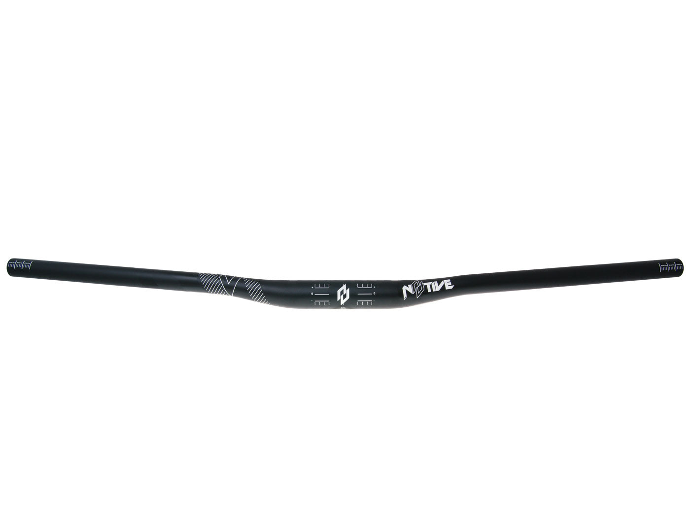 Ghidon n8tive AL7075 780x31.8mm, ridicare 10mm, 5° sus, 7° spate - negru, universal