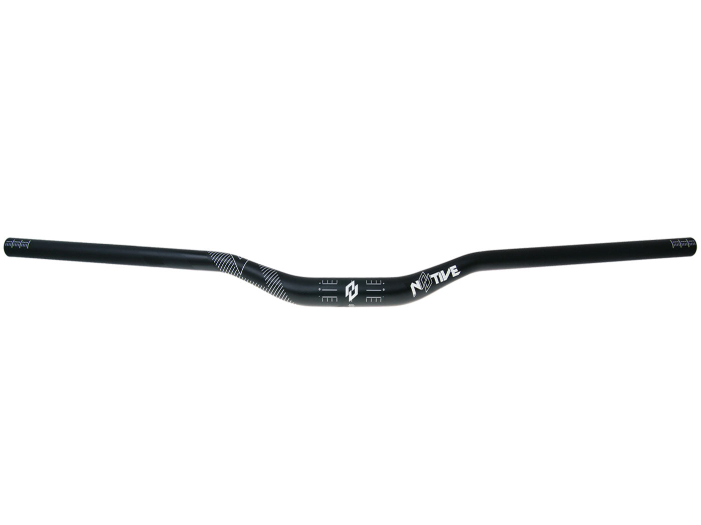 Ghidon n8tive AL7075 780x31.8mm, ridicare 30mm, 5° sus, 7° spate - negru, universal