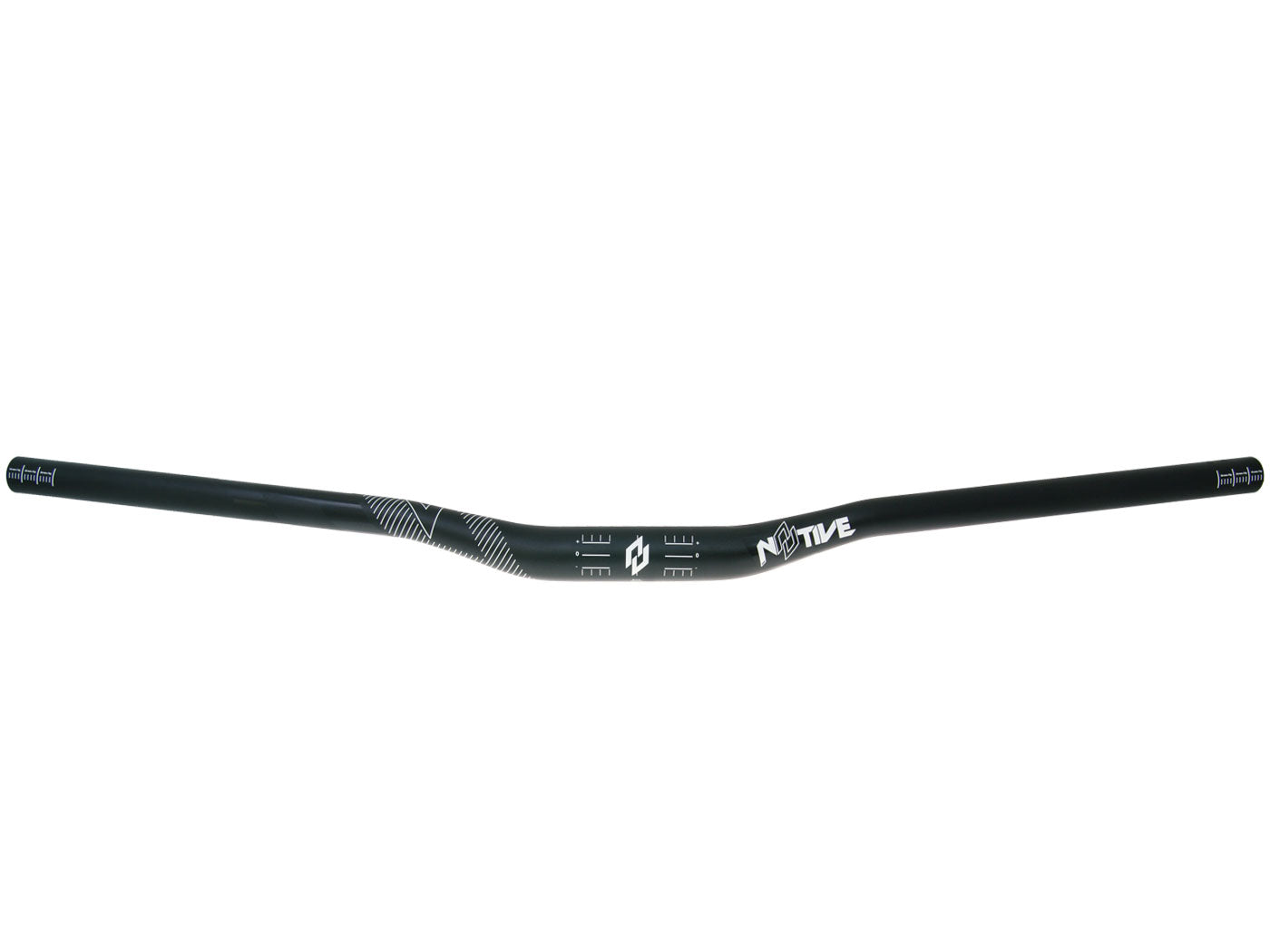 Ghidon n8tive AL7075 740x31.8mm, Rise 20mm, 5° Up, 7° Backsweep - negru, universal