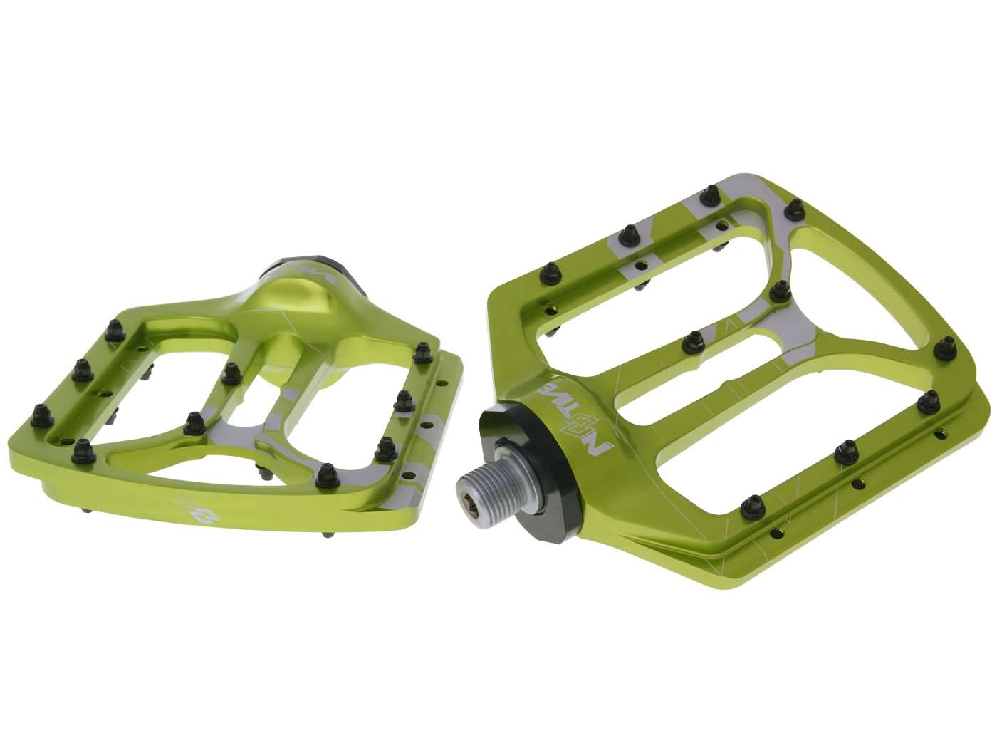 Pedale Plate n8tive NOAX V.1 Forjate la Rece - Verde, universal