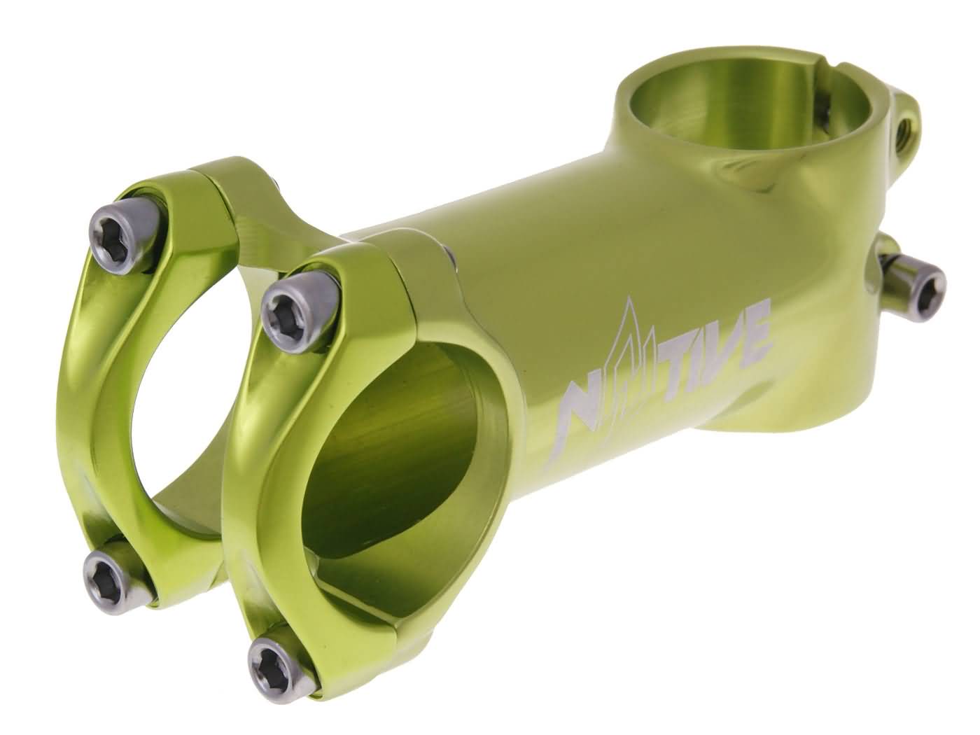 Pipa n8tive XC forjat la rece AL2014 31.8mm extensie 80mm unghi 6° verde universal