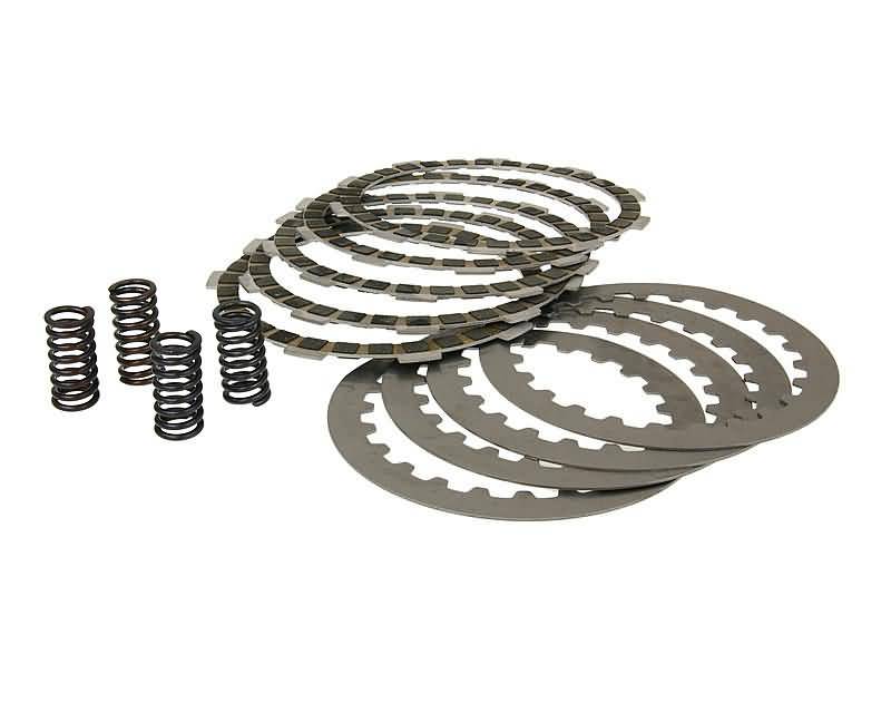Set discuri ambreiaj 101 Octane HF 5 discuri de fricțiune pentru Rieju, Beta, Motorhispania, Aprilia, Yamaha și alte mărci (AM6)