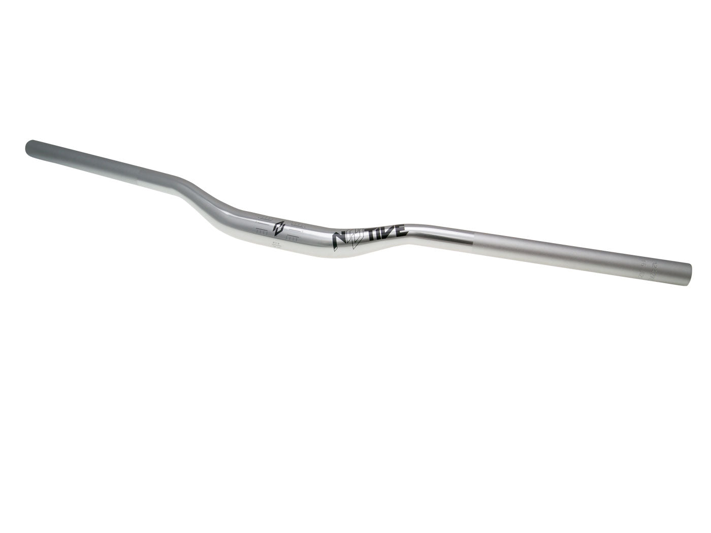 Ghidon n8tive AL6061 760x31.8mm, ridicare 25mm, 5° sus, 9° spate - gri, universal