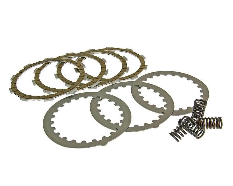 Set discuri ambreiaj sport 101 Octane 4 discuri pentru Rieju, Beta, Motorhispania, Aprilia, Yamaha și alte mărci (AM6)