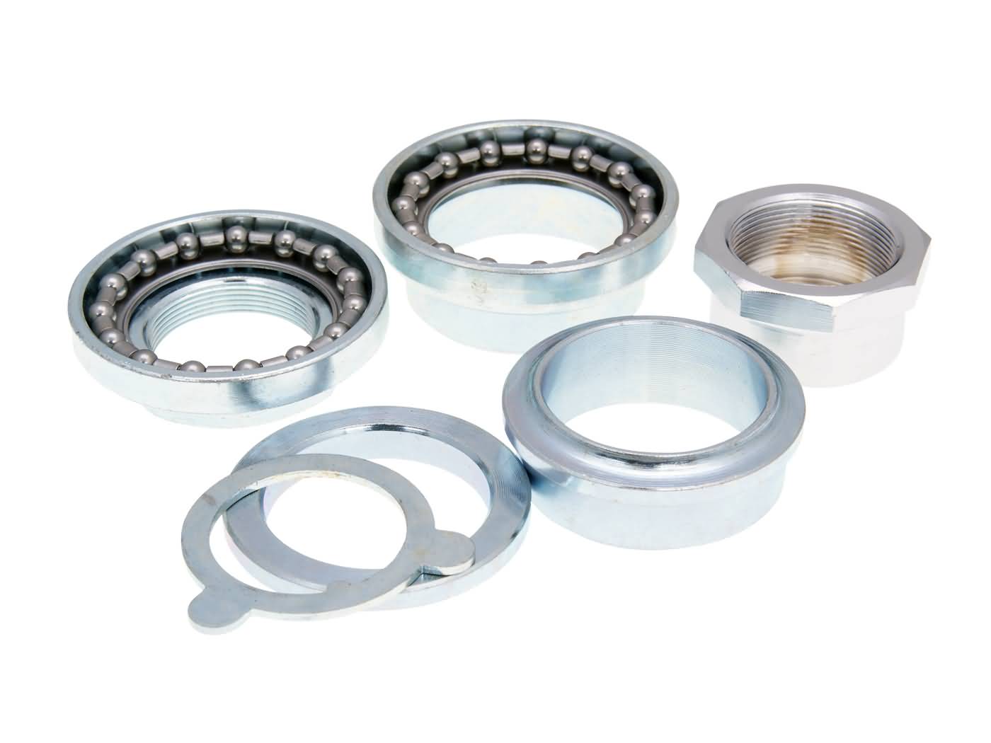 Set rulmenți jug direcție Buzzetti pentru Piaggio, Vespa Modern, Vespa Classic, Gilera, LML și alte mărci