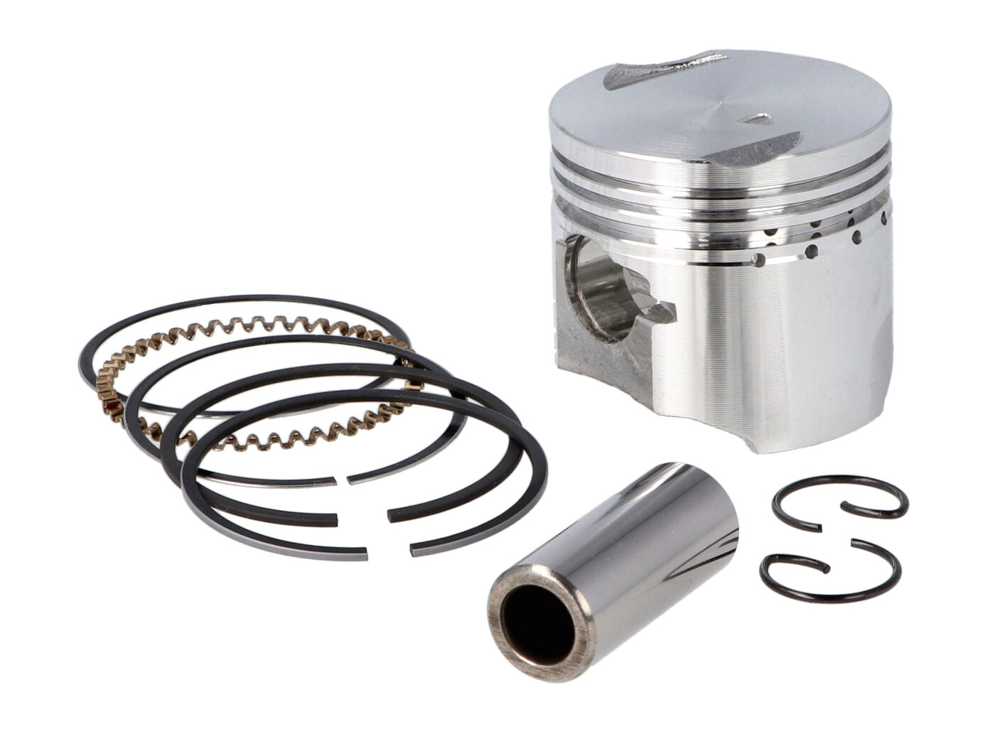 Kit Piston 101 Octane 50cc 39mm pentru Piaggio, Vespa Modern, Aprilia și alte mărci 4 timpi 2V