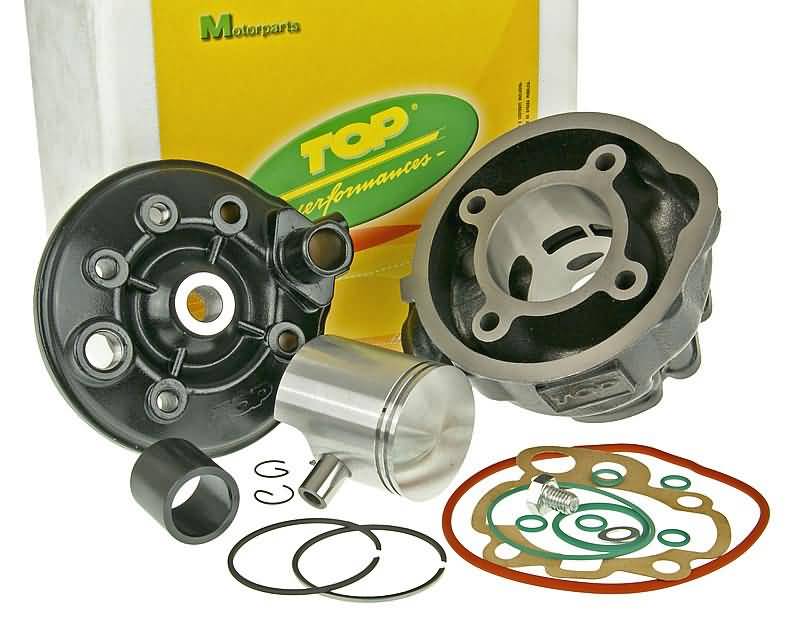 Kit Cilindru Top Performances Trophy 70cc pentru Rieju, Beta, Motorhispania, Aprilia, Yamaha și alte modele Minarelli AM6