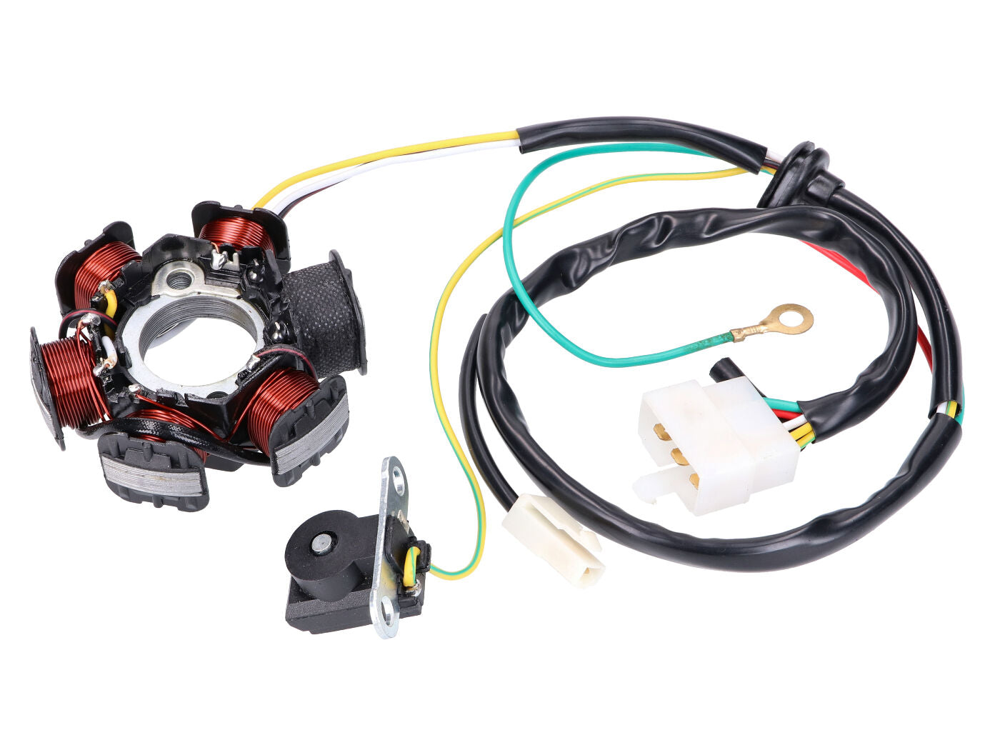 Stator Alternator 101 Octane pentru Kymco DJ 50, Fever ZX, Curio 50, KB 50, SYM Fancy 50 și alte modele