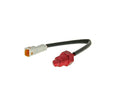 Senzor temperatură Koso 0-250°C PT1/8 conector alb universal