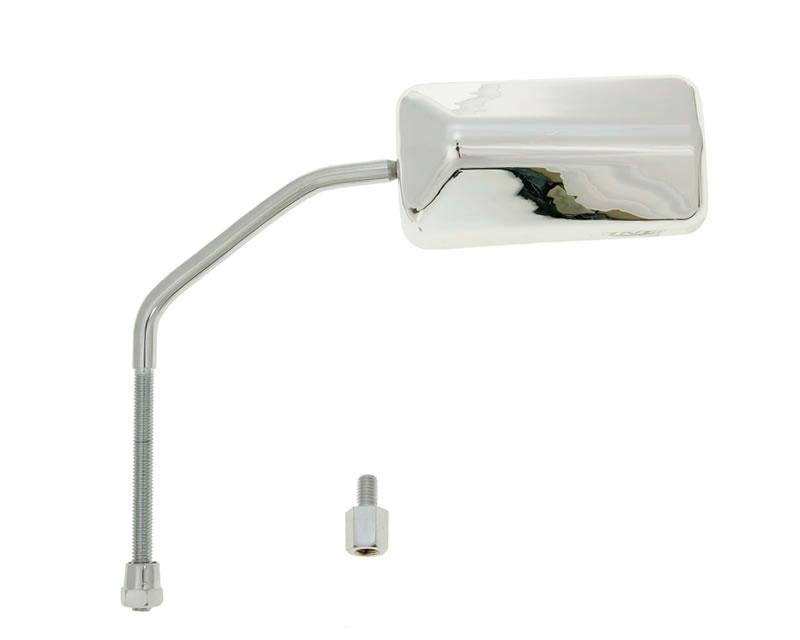Oglindă Kyoto F1 Stânga/Dreapta M8 Filet Lung cu Adaptor Cromată Universal