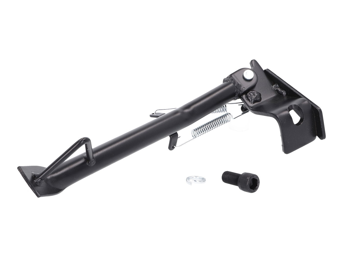 Cric lateral 101 Octane negru pentru Yamaha Aerox, MBK Nitro, Adly AirTec și alte modele
