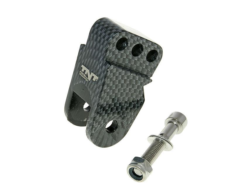 Kit de înălțare TNT CNC 3 puncte reglabile aspect carbon pentru CPI, Keeway, Jmstar, Motowell, MZ/MuZ și alte modele