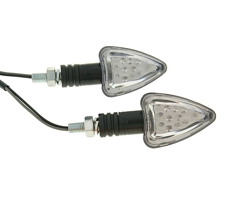 Set Semnalizări Kyoto LED M8 Boost II negru universal