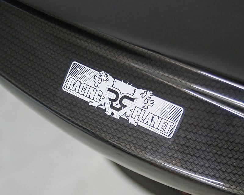 Autocolant Racing Planet 100x30mm alb universal