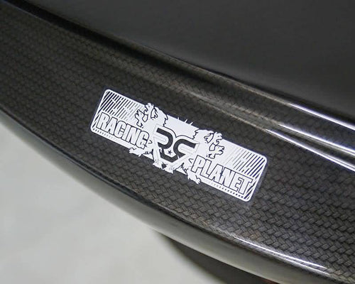 Autocolant Racing Planet 100x30mm alb universal