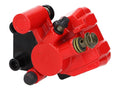 Etrier frână față 101 Octane un piston roșu cu plăcuțe pentru Generic, Baotian, Flex Tech, Znen, Explorer și alte mărci