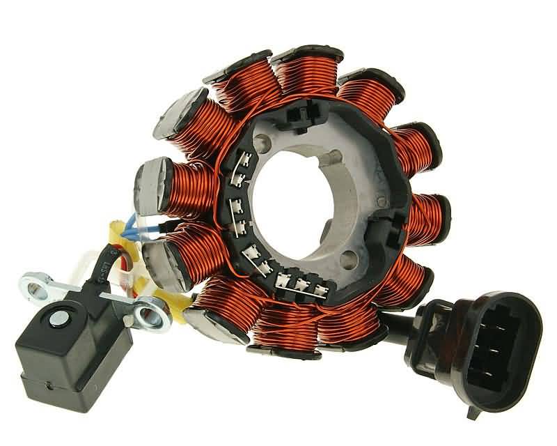Stator alternator pentru vehicule cu injecție Piaggio (PI-638610)