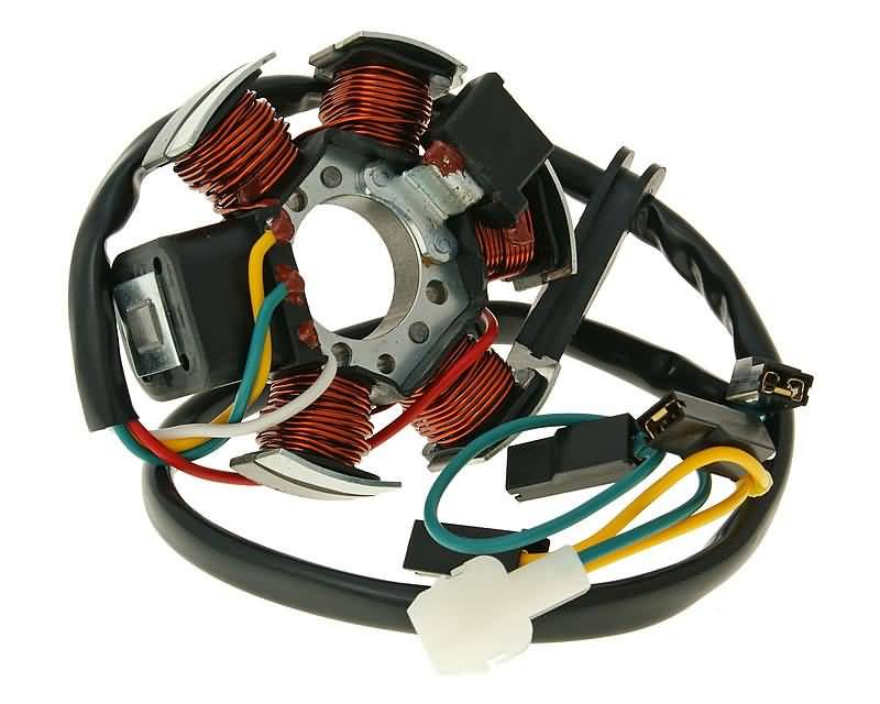 Stator Alternator 101 Octane 85W pentru Derbi, Aprilia, Gilera și alte modele