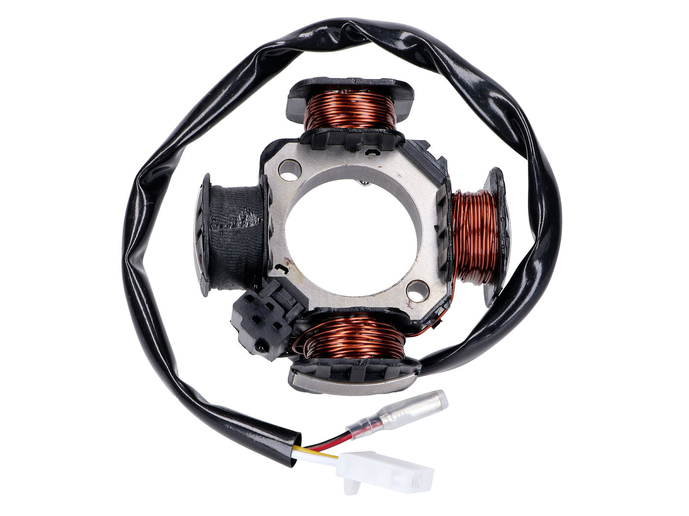 Stator Alternator 101 Octane 84mm tip Morini nou pentru Derbi, Benelli, Suzuki, Italjet și alte modele
