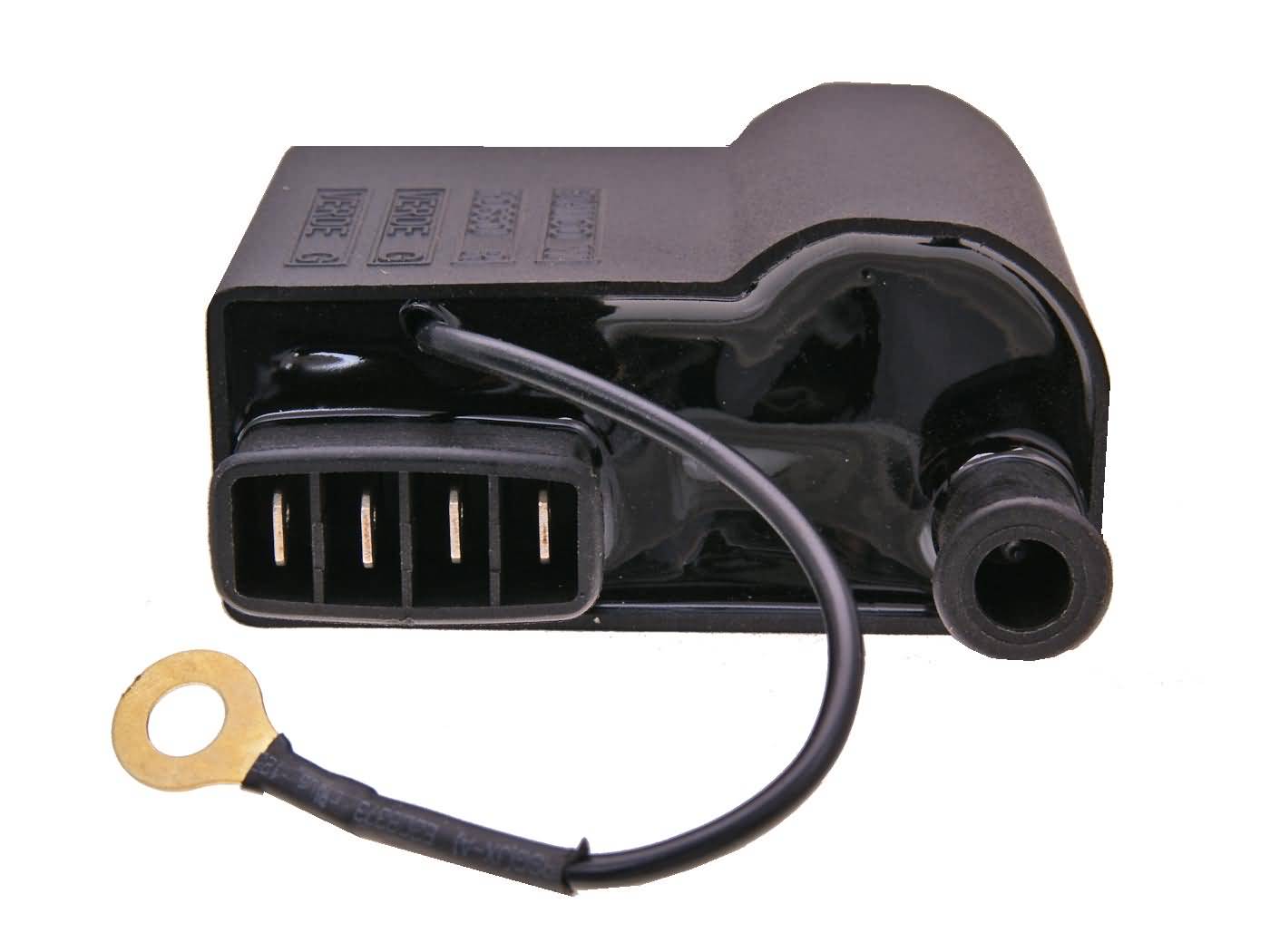 Unitate CDI cu bobină de aprindere 101 Octane pentru Derbi, Rieju, Aprilia, Motorhispania, Beta și alte mărci (motor Minarelli AM6 / D50B)