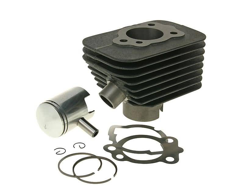 Kit Cilindru 101 Octane 50cc ax piston 10mm pentru Piaggio Si, Ciao, Boss, Grillo, Bravo și alte modele