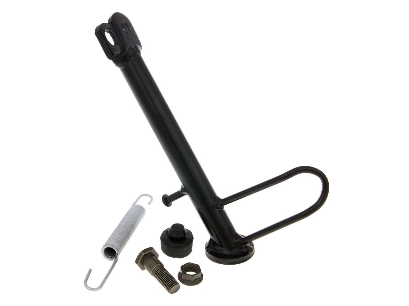 Cric lateral 101 Octane negru pentru Peugeot Speedfight 3 50 2T LC, Speedfight 3 50 4T, Speedfight 3 50 2T AC