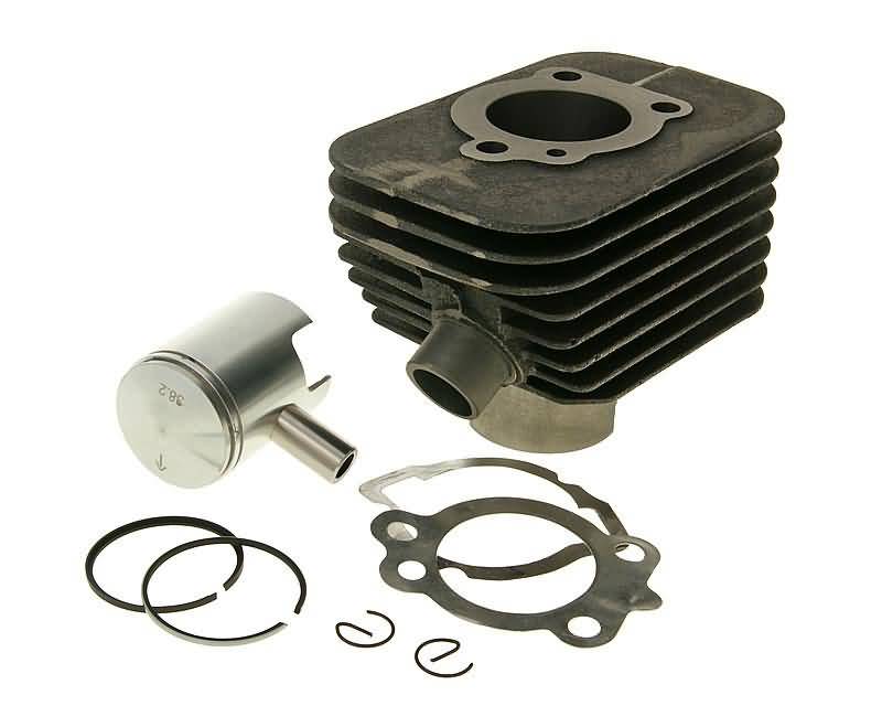 Kit Cilindru 101 Octane 50cc ax piston 12mm pentru Piaggio Boss, Bravo, Ciao, Grillo, Si și alte modele