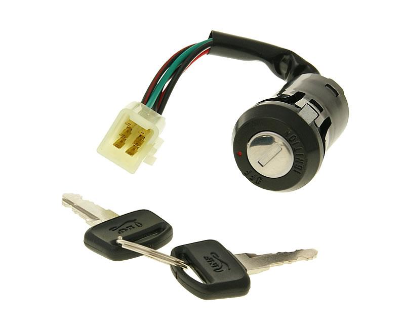 Contact și set încuietori pentru Honda MB 50 AC 79-88 (5 trepte)