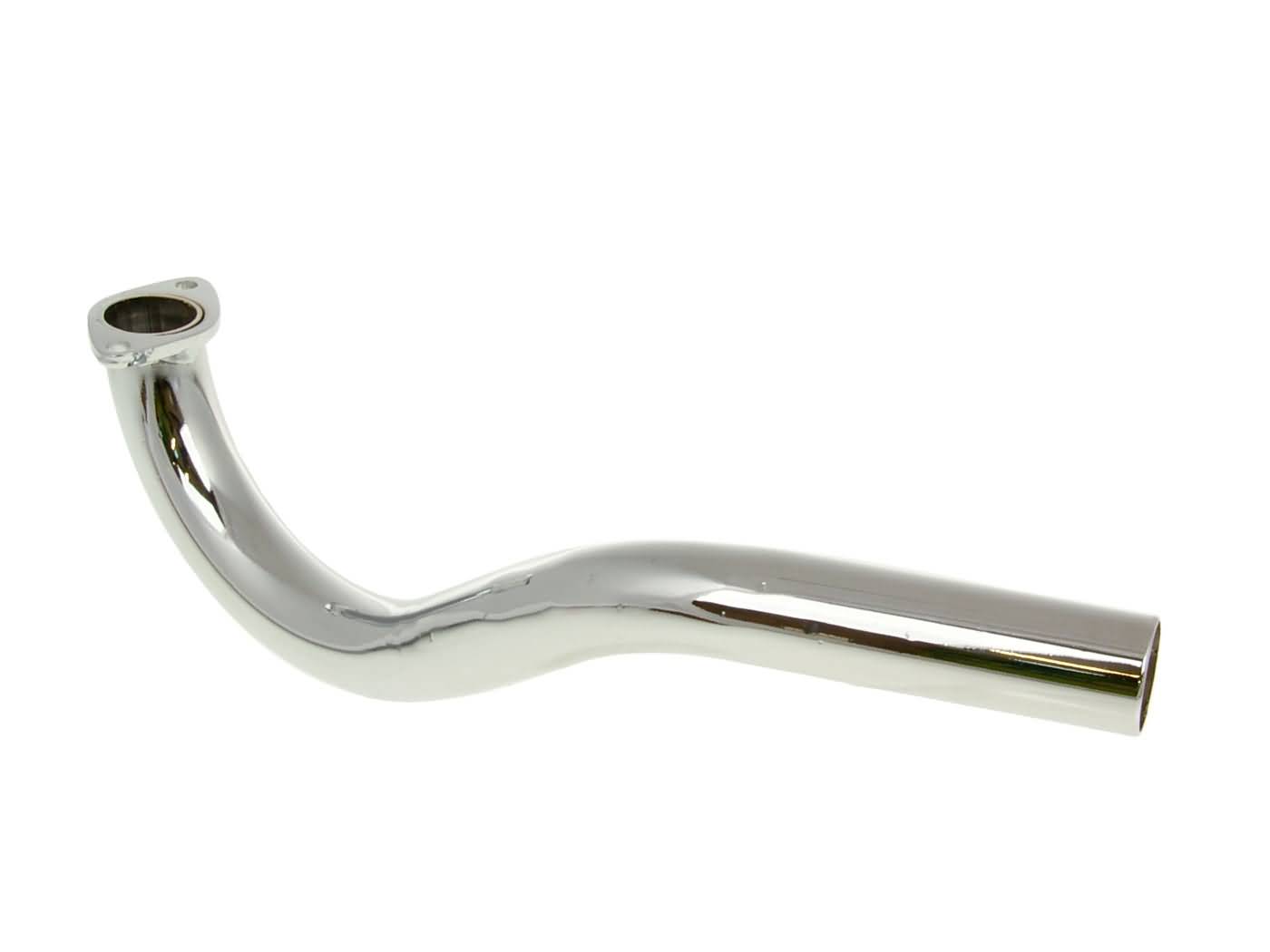 Colector eșapament 28mm cromat pentru Puch Maxi S/N, Maxi L2A, Maxi K2, X 30A și alte modele