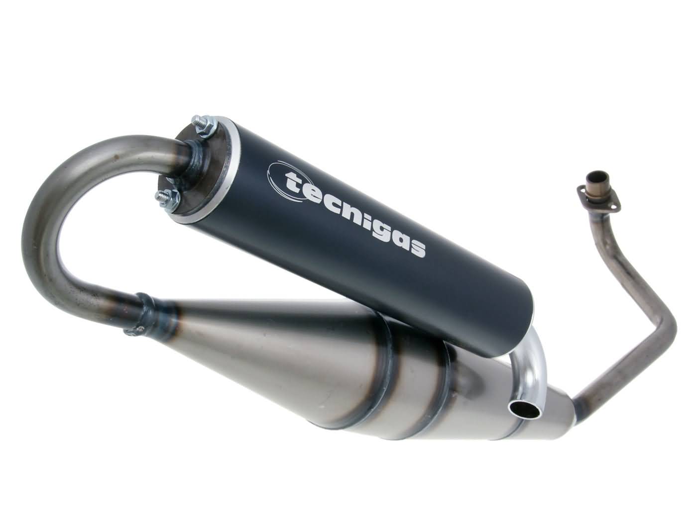Eșapament sport scuter Tecnigas Next-R pentru Piaggio, Vespa Modern, Aprilia și alte modele 50cc 4T