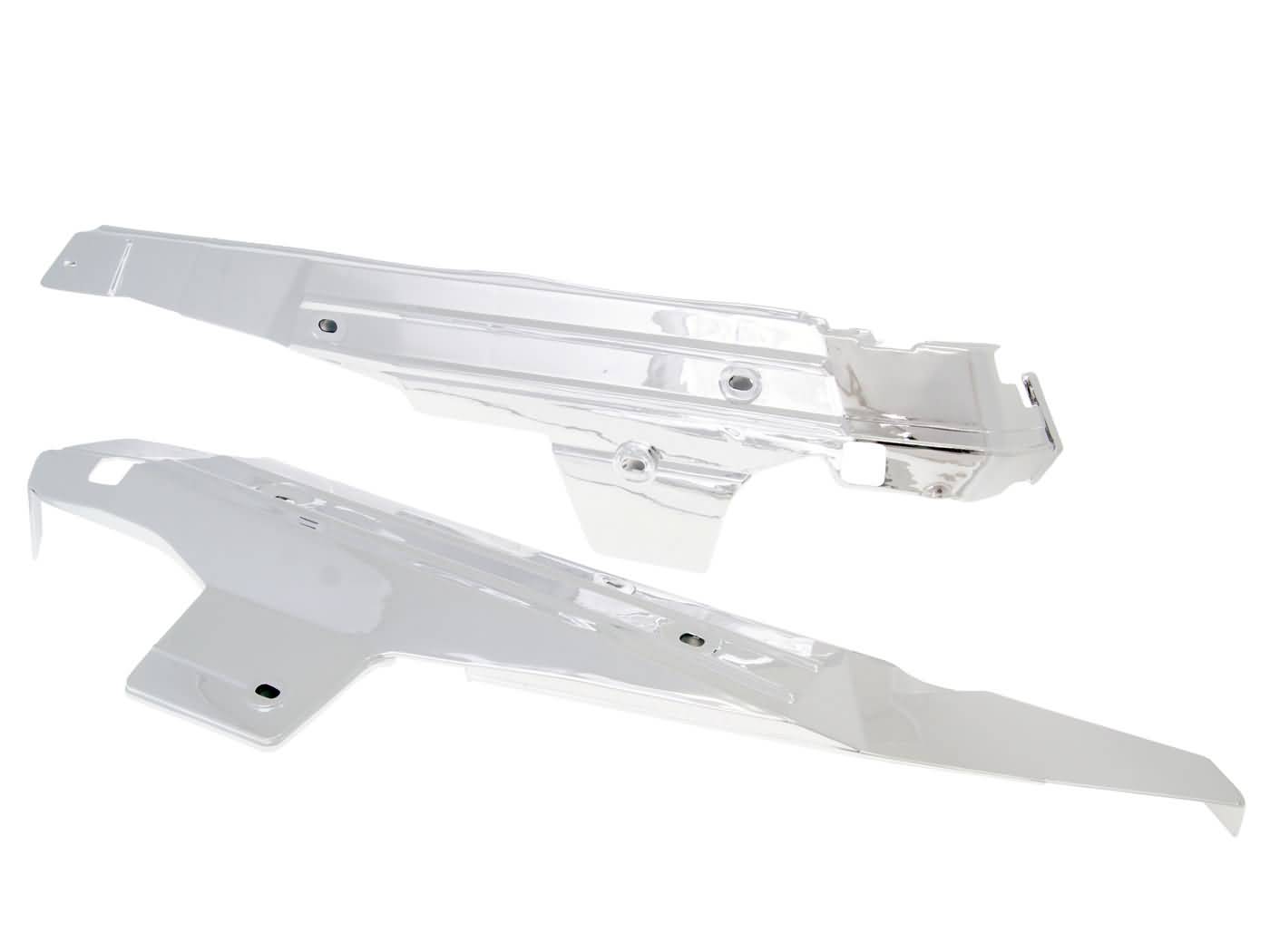 Set apărători laterale cromate pentru Puch Maxi S/N E50, Maxi L2A ZA50, Maxi K2 Z50, Maxi ZA50