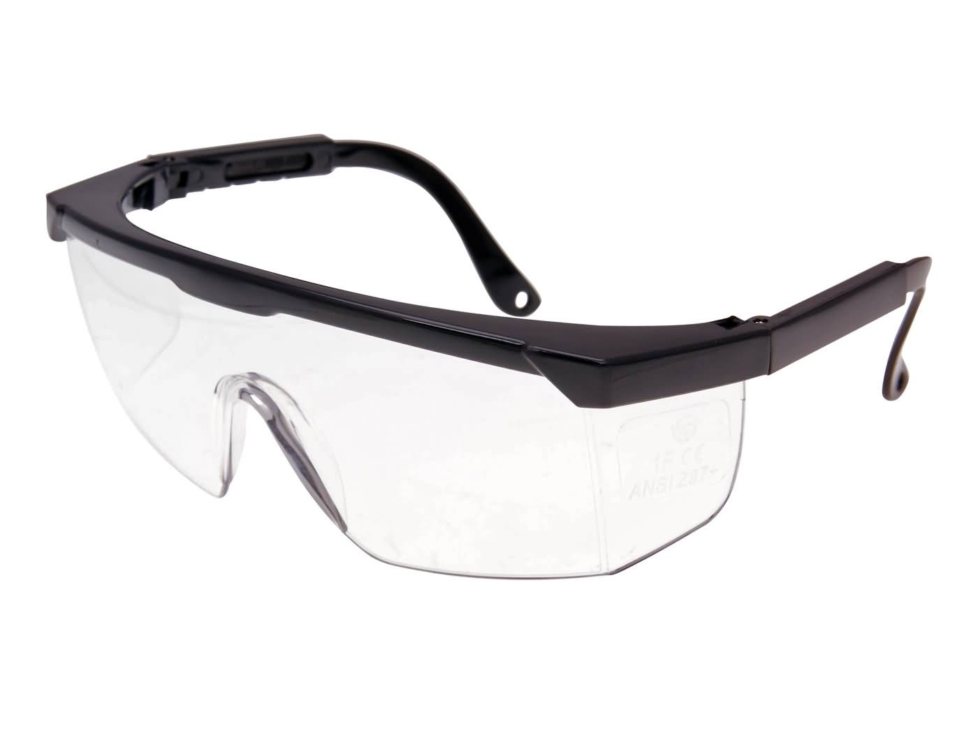 Ochelari de protecție cu lentile transparente, universali