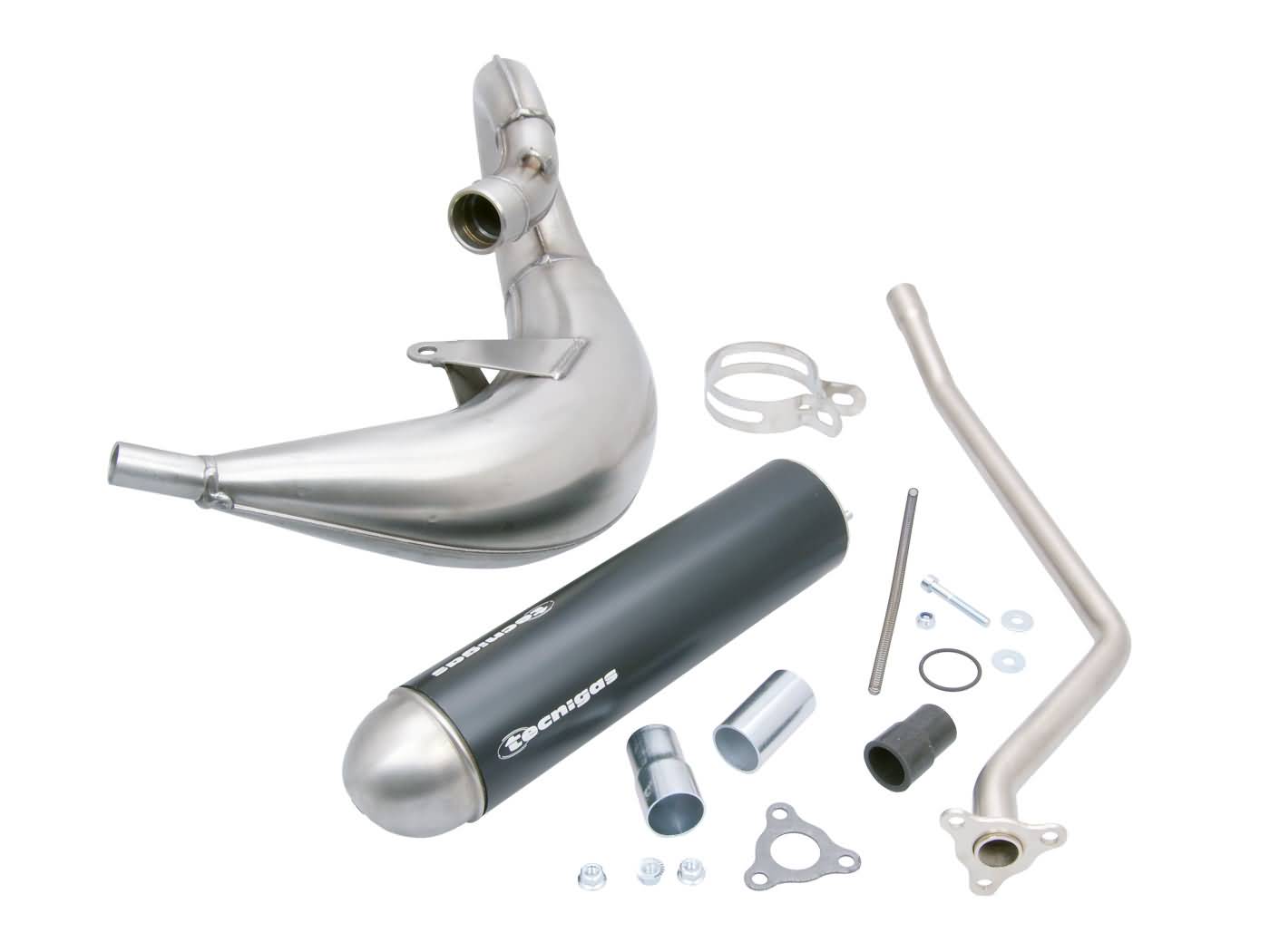 Eșapament Sport Tecnigas E-NOX Steel pentru Aprilia MX 50, RX 50 (AM6)