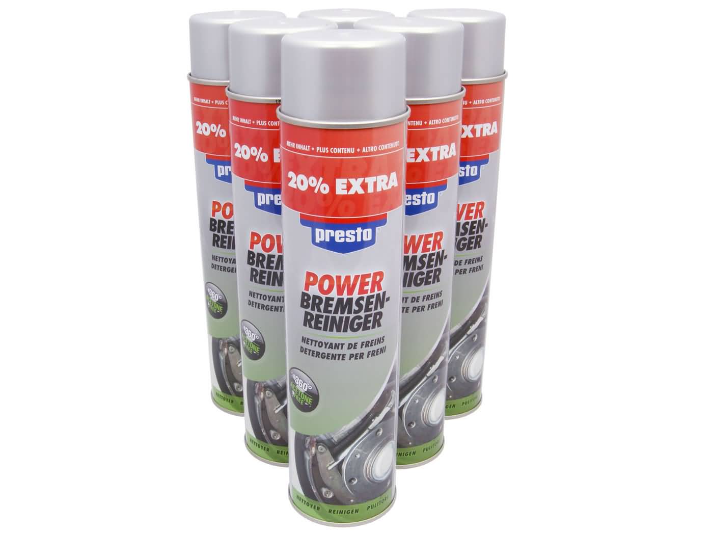 Spray degresant și curățător frâne Presto 600ml universal