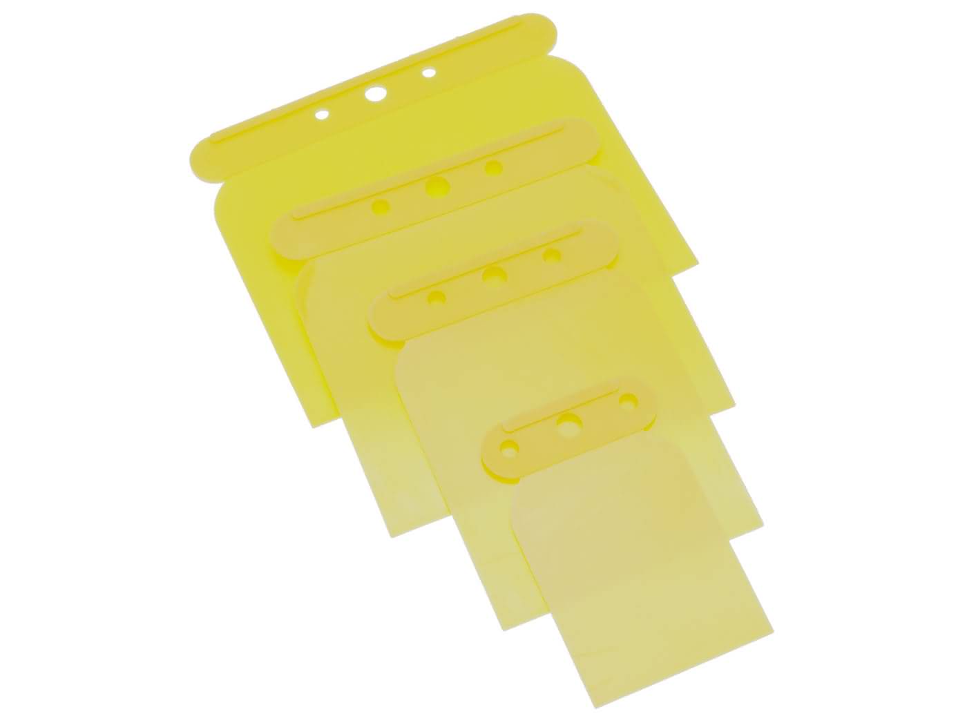 Set lame spatulă Presto plastic (polipropilenă) - 4 bucăți universal
