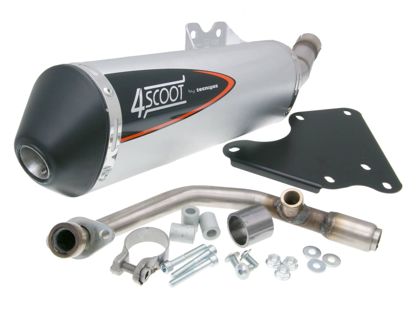 Eșapament sport Tecnigas 4SCOOT pentru Suzuki Burgman 125i UH125 2007-2013