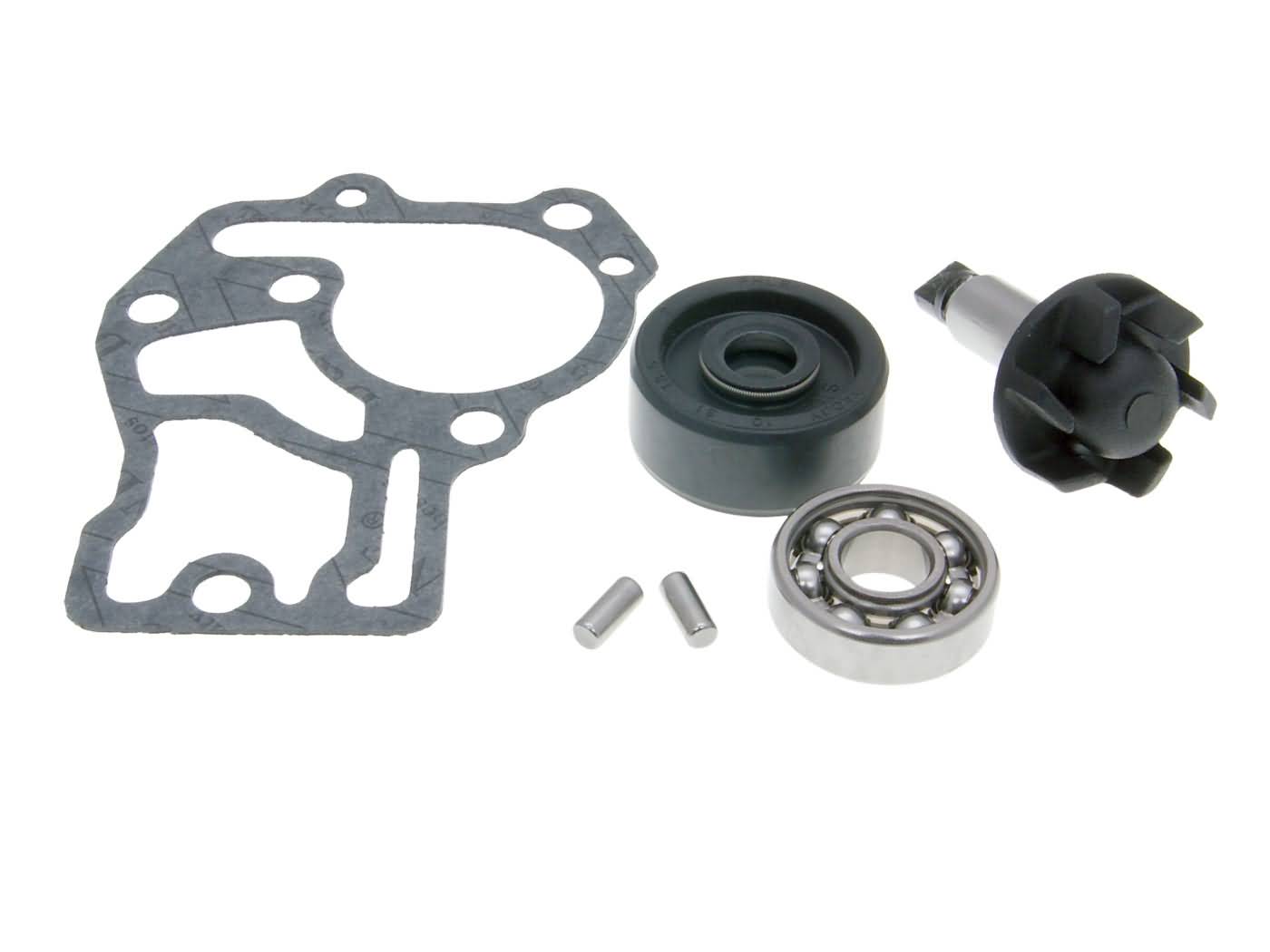 Kit reparație pompă de apă 101 Octane pentru Yamaha Giggle, Vino, Neos, Aerox, MBK Booster X și alte modele Minarelli 50cc LC 4T