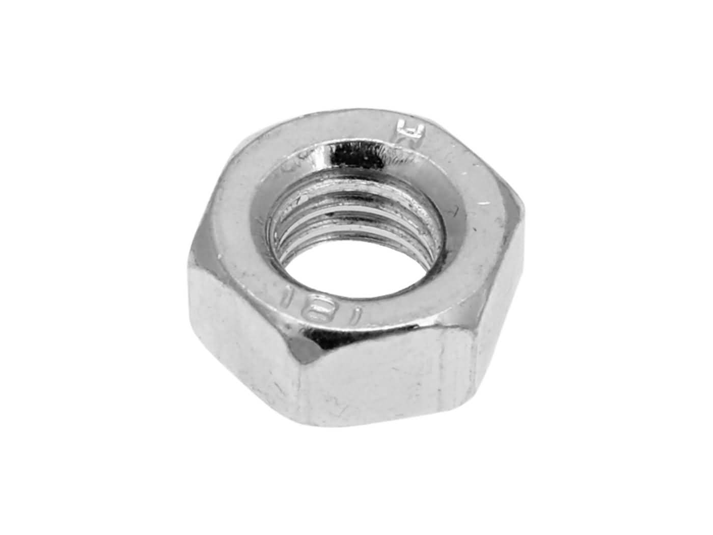 Piulițe hexagonale 101 Octane DIN934 M6 zincate, set 100 bucăți, universal