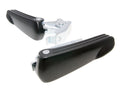 Set repose-picioare negre pentru Vespa GT 125, GT 200, GTS 125, GTS 250, GTS 300, GTV 125, GTV 250, GTV 300