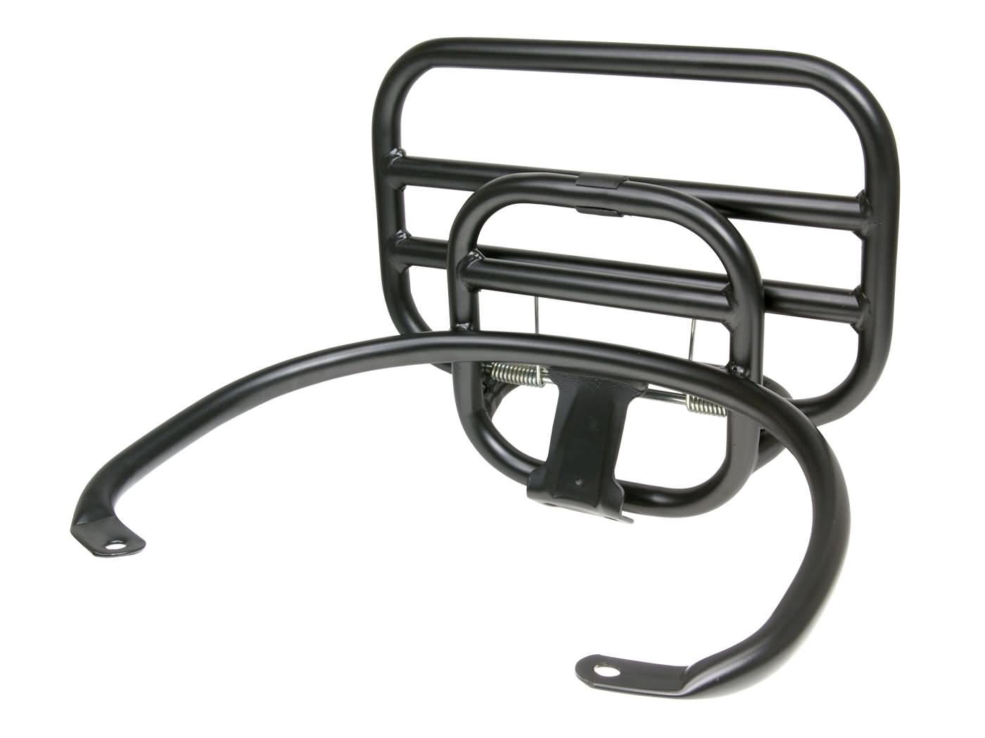 Suport portbagaj spate pliabil negru pentru Vespa GT 125, GT 200, GTS 125, GTS 250, GTS 300 și alte modele