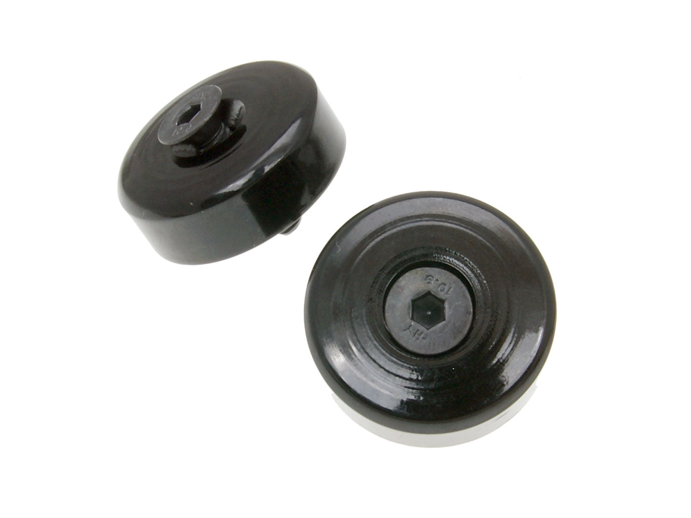 Capete ghidon cu amortizor de vibrații negru pentru Vespa GTS 125-300, Primavera, Sprint și alte modele