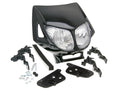 Mască Far 101 Octane Enduro Dublă Optică Neagră universal