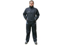Combinezon de ploaie S-Line negru 2 piese mărimea S universal